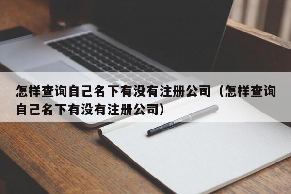 怎样查询自己名下有没有注册公司（怎样查询自己名下有没有注册公司）