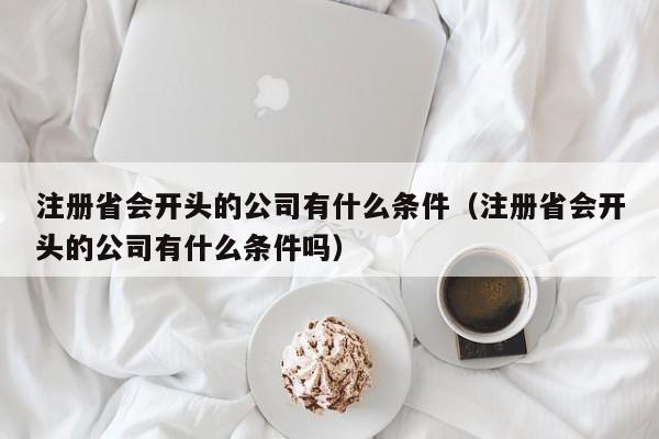 注册省会开头的公司有什么条件（注册省会开头的公司有什么条件吗）