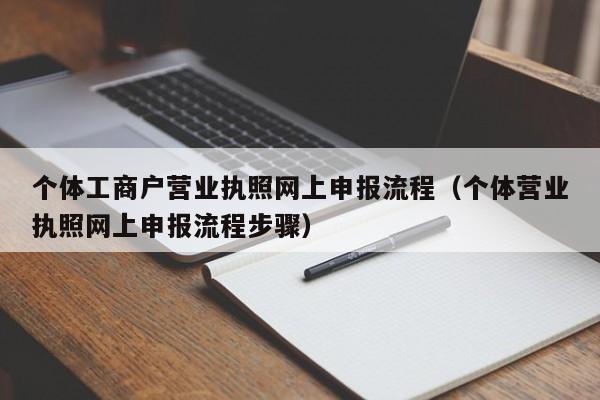 个体工商户营业执照网上申报流程（个体营业执照网上申报流程步骤）