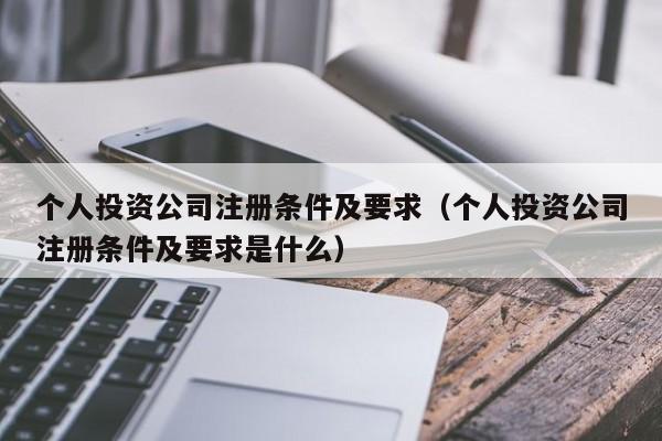 个人投资公司注册条件及要求（个人投资公司注册条件及要求是什么）