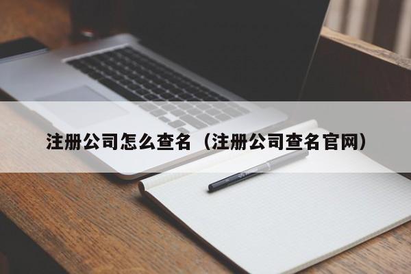 注册公司怎么查名（注册公司查名官网）