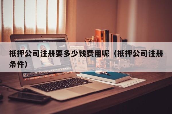 抵押公司注册要多少钱费用呢（抵押公司注册条件）